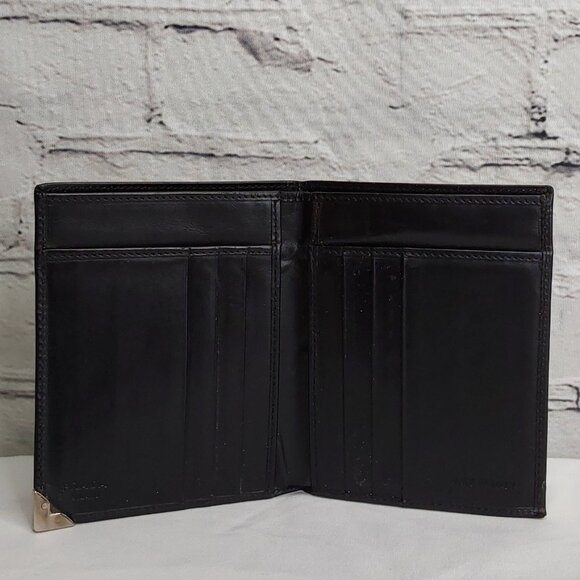 'PRADA' LEATHER WALLET COMPLETE GIFT SET BOX, DUST BAG, RIBBON & TISSUE - Picture 4 of 16